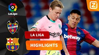 Wat Een Vermakelijke Wedstrijd Levante Vs Barcelona La Liga 202021 Samenvatting