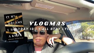 dr. prof. ashley winstead must also be stopped | vlogmas day 13