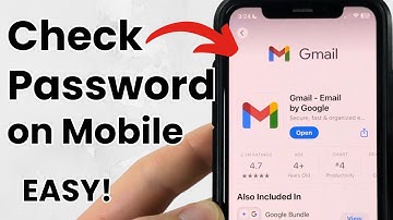 How to Check Gmail Password on Mobile - iPhone & Android