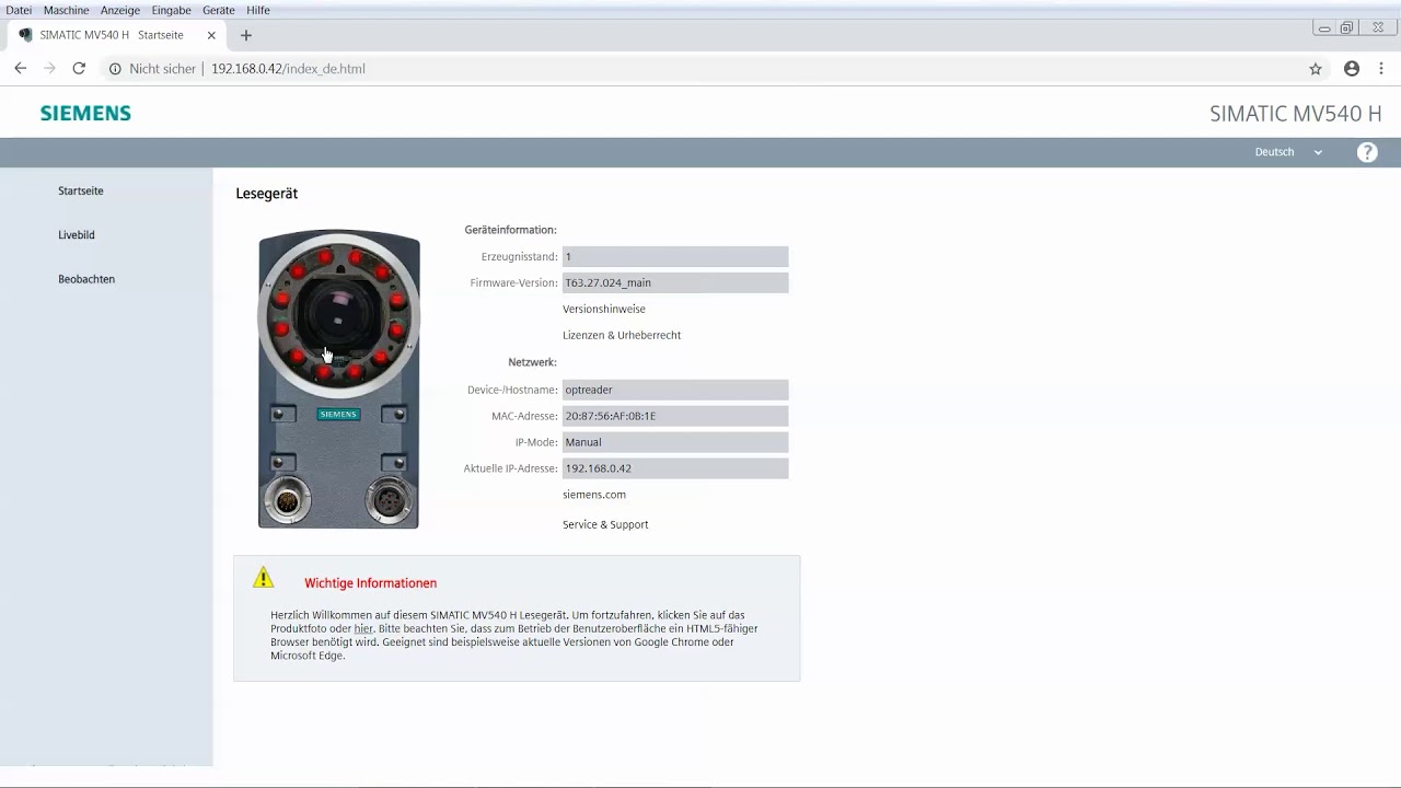 SIMATIC MV500 – Bestandteil des TIA Portals