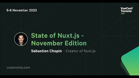 The State of Nuxt - Sébastien Chopin