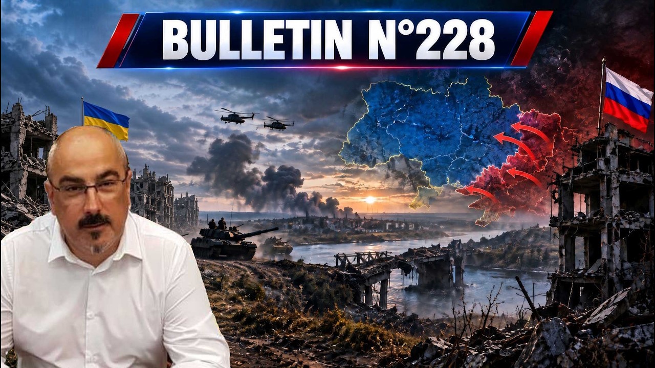 Ukraine : élections en Russie, bilan des frappes et l'état du front (Bulletin n°228)