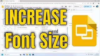 How To Increase Font Size on Google Slide Presentation [Guide]