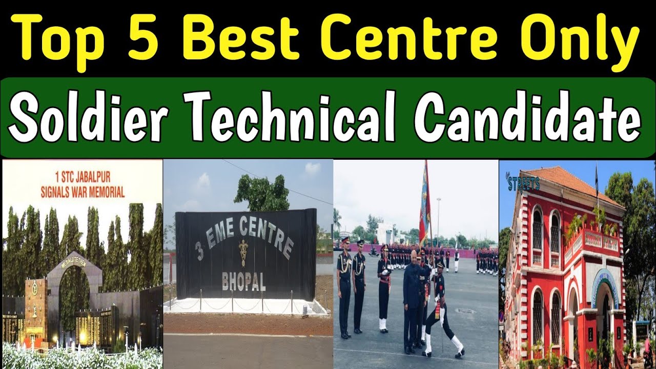 Indian Army Top Centre | Top 5 Best Centre Only | Relation Bharti Technical 100% Selection Candidate