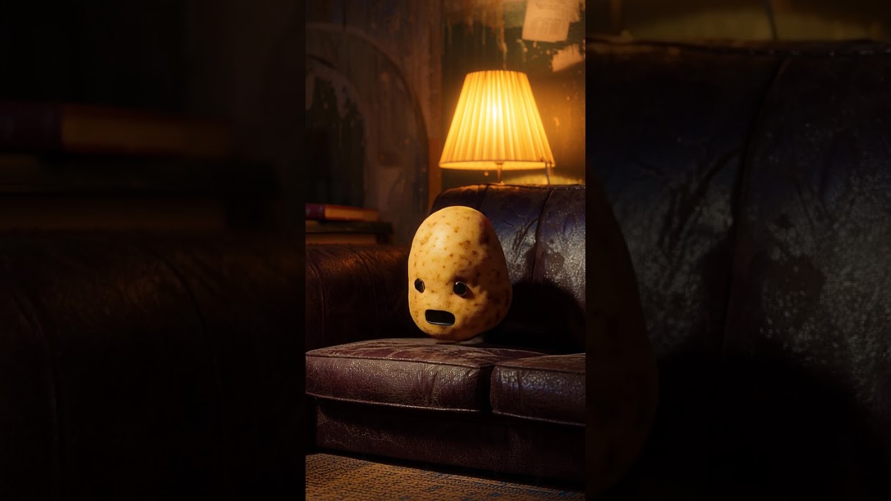 Moody Potato on Couch 🛋️ 