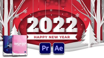 Happy New Year & 150+ FREE After Effects & Premiere Pro Templates