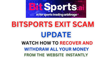 Bitsport ai Update how to withdraw your money