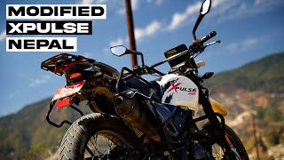 Xpulse 200 modifications for enhanced ride quality - Nepal