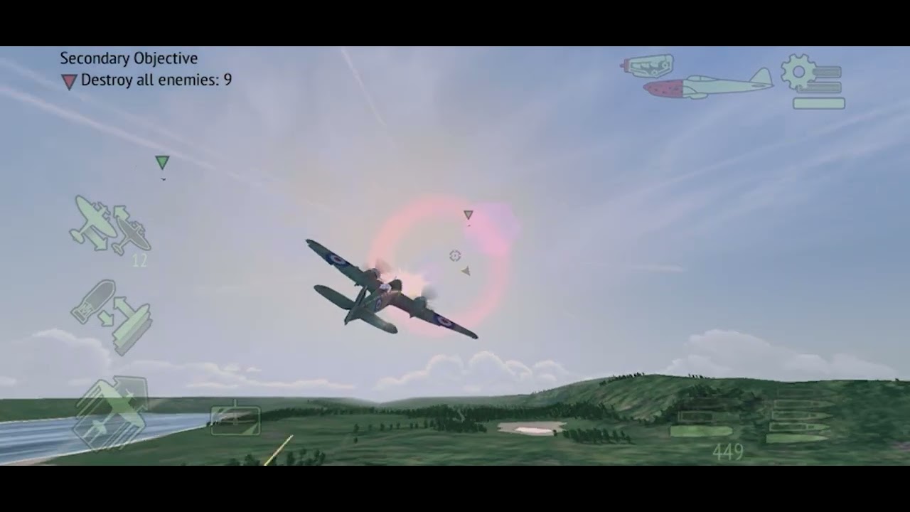 Ground Attack: Destroy AA Vehicles, Flak Guns and Tanks Convoy