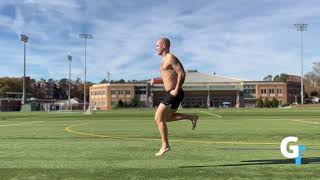 Single Leg Bounding Running Drill