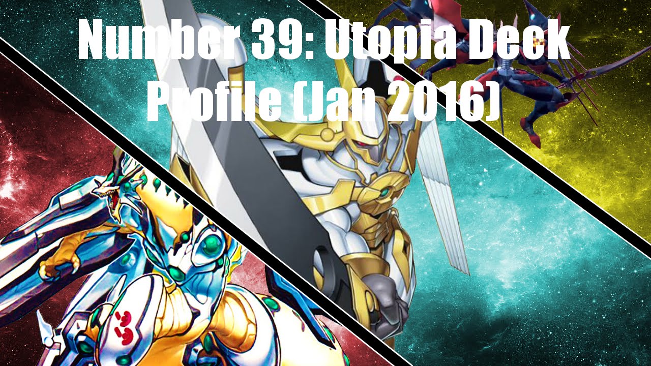 yugioh, deck profile, 2016, utopia, xyz, deck, rank 4.