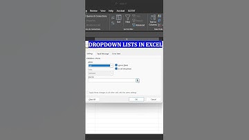 Create a Dropdown List in Excel in 30 Seconds! | 🔥 #shorts #Exceltips #doyouknow