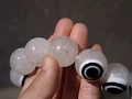 存在感抜群☆天眼メノウブレスレット☆１９ｍｍ～２０ｍｍ玉使用