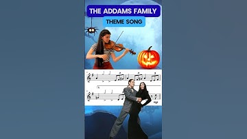 🎃♫ "The Addams Family Theme Song" #Violin #LearnViolin #ViolinTutorial