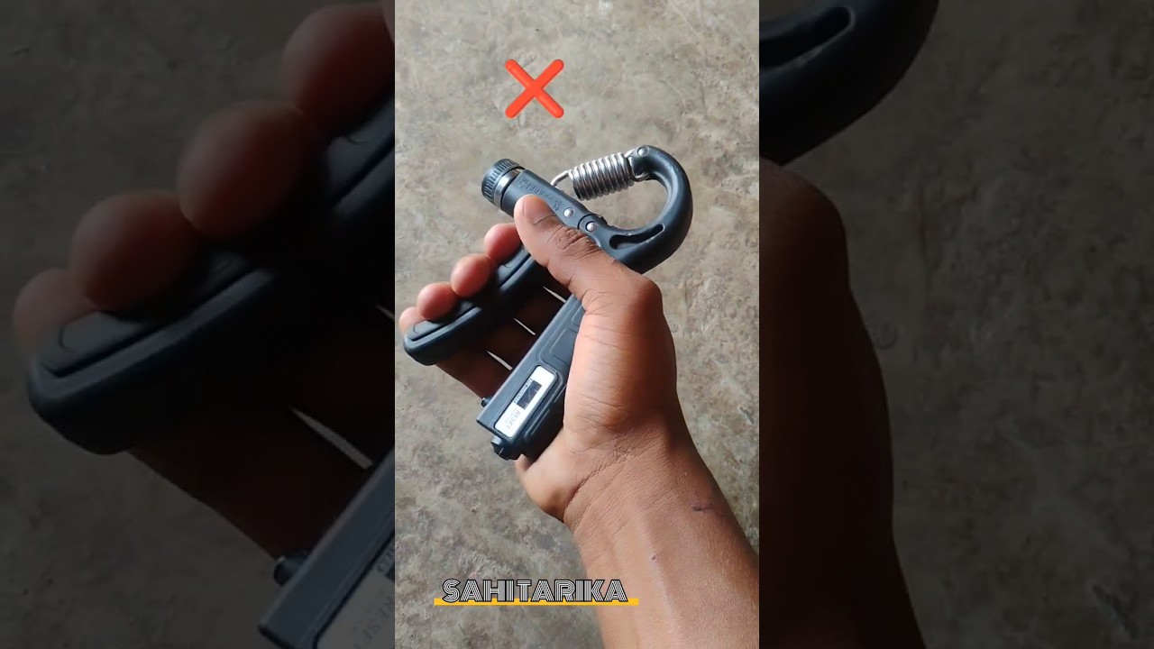 Hand Gripper Use Karane Ka Sahi Tarika ✅