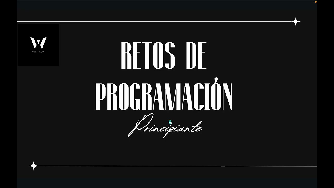 Reto de Programación JavaScript con un novato (Nivel Principiante) #1