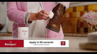 Renapur Leather Balsam Restores, Conditions Protects Shoes, Sofas Saddlery