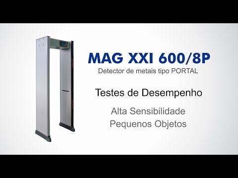 Portal Detector de Metais MAG XXI 600/8P