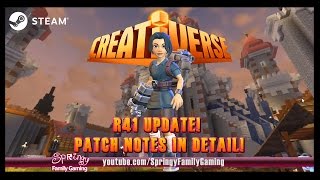 SFG - Creativerse R41 UPDATE!! Patch Notes in Detail!
