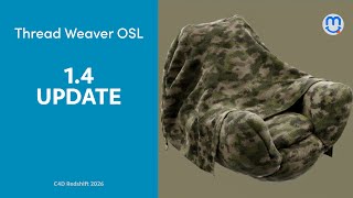 Thread Weaver v1.4 Update: Height, Random Dim, Thread Transform Cinema 4D + Redshift OSL