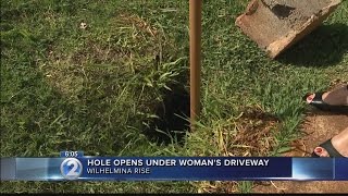 Homeowner Shocked To Discover Apparent Cesspool Beneath Driveway