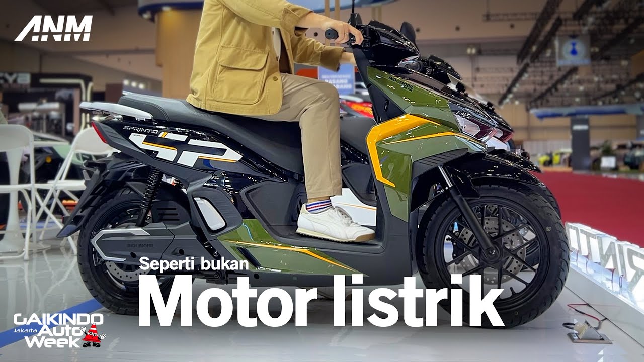 Indomobil eMotor SPRINTO : Motor listrik mirip Vario