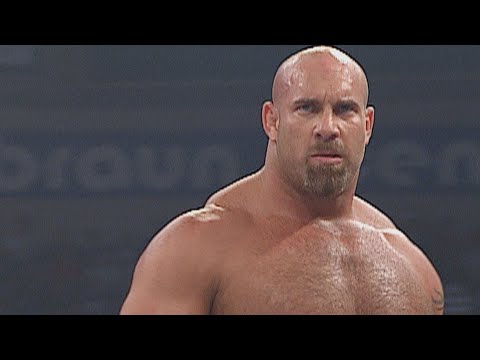 Goldberg is forced to team with Randy Orton vs. Evolution: Raw, Sept. 8, 2003