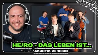 HE/RO - DAS LEBEN IST... (AKUSTIK VERSION) | TEACHER PAUL REACTS GERMANY 🇩🇪