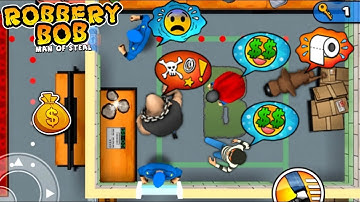 Robbery Bob - Prison vs Robbery Bob 2 Gameplay Walkthrough Ep 116