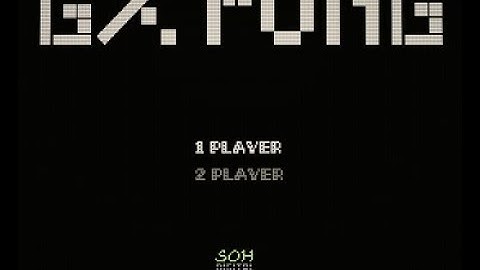 GX-Pong - GX4000 - CPC Plus - Short gameplay