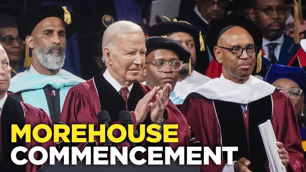 President Biden delivers commencement speech at Morehouse College