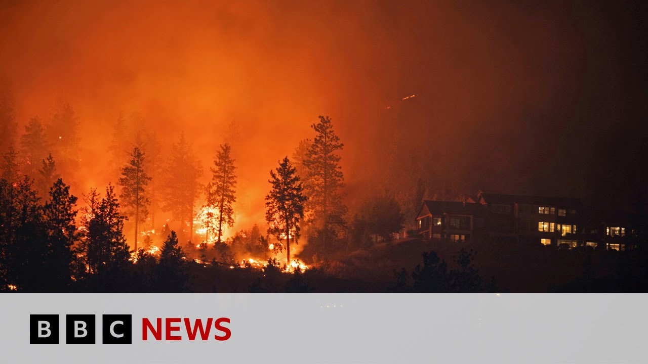 Canada suffers worst wildfire season on record – BBC News