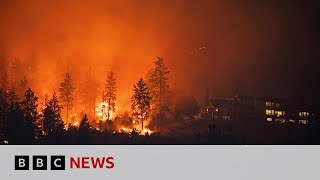Canada suffers worst wildfire season on record - BBC News