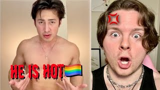 Bisexual Reacts to "Heated Rivalry" Star Hudson Williams Skin Care Routine because he's HOT