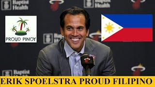 NBA Coach Erik Spoelstra is a PROUD FILIPINO
