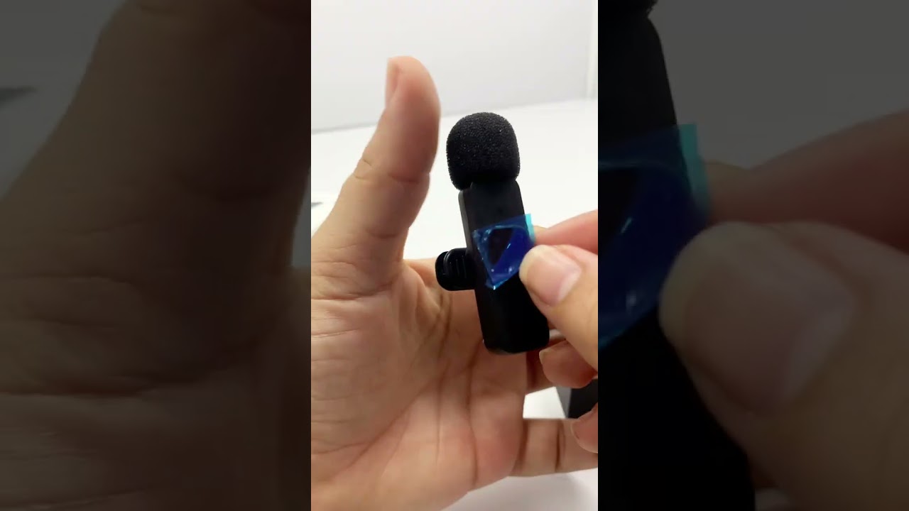 Microfone Lapela sem fio  K11-IP-2IN1