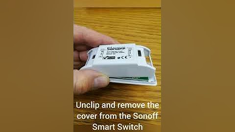 Sonoff Smart Switch Mod