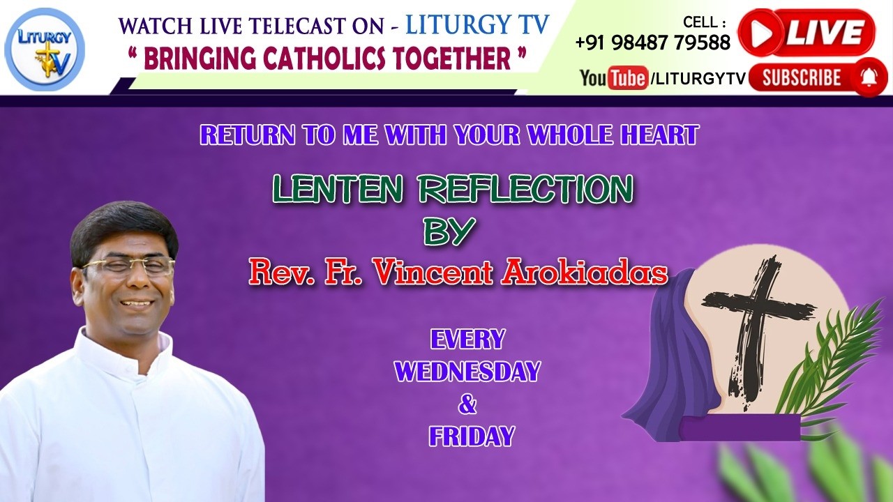 Размышления на Великий пост на английском языке | Преподобный отец Винсент Арокиадас | Среда | 4-...