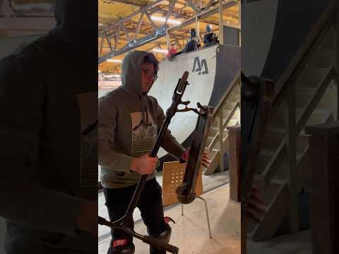 He Snapped His Scooter Deck #shorts