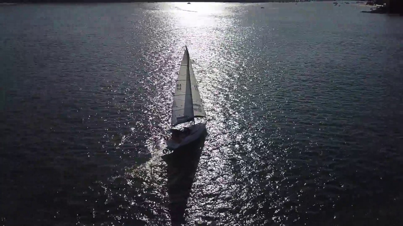 Cutting Loose sunset sailing