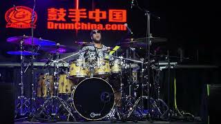 THE 6TH SONG Super drummer Eric Moore's drum solo at the Beijing concert 2025
