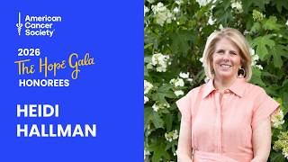 Heidi Hallman - 2026 Hope Gala Honoree