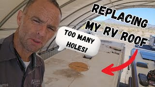 Even In 2009 Trailer Roofs Had Problems: Forest River Cardinal