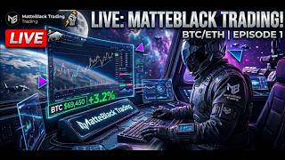 MatteBlack Trading - Live Technical Analysis w/ Spacecowboy - BTC, Crypto, Mag7. EP 1 - 5.25.26