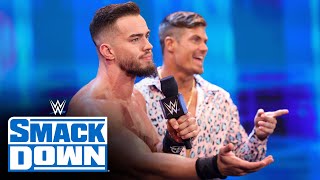 LA Knight gets confronted by Grayson Waller and Austin Theory: SmackDown highlights, Sept. 8, 2023