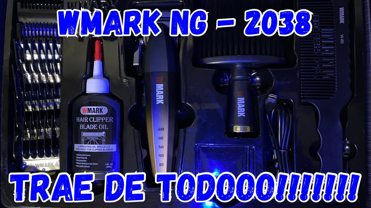 MÁQUINA WMARK NG - 2038 (UMBOXING EN ESPAÑOL)
