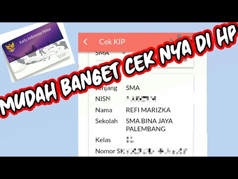 CARA CEK KIP DI HP APAKAH SUDAH CAIR