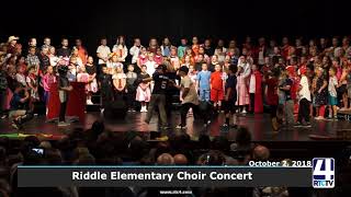 Riddle Elementary Choir Concert - 10-03-18