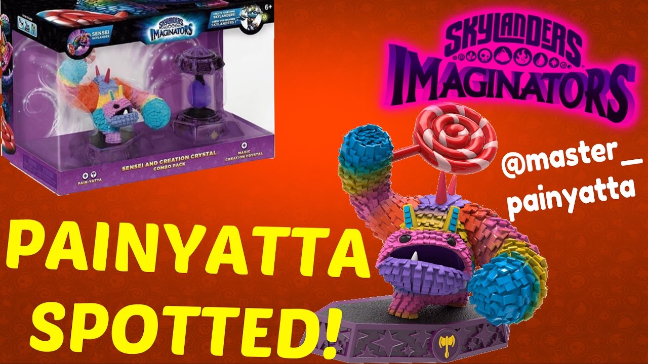 PAINYATTA COMBO PACK SPOTTED/IN-HAND?! - Skylanders Imaginators