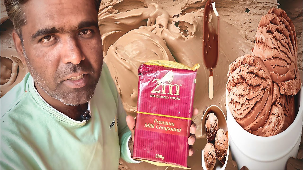 Milk chocolate Ice Cream.Soft and creamy Chocolate Ice Cream. Delicious chocolate Ice Cream